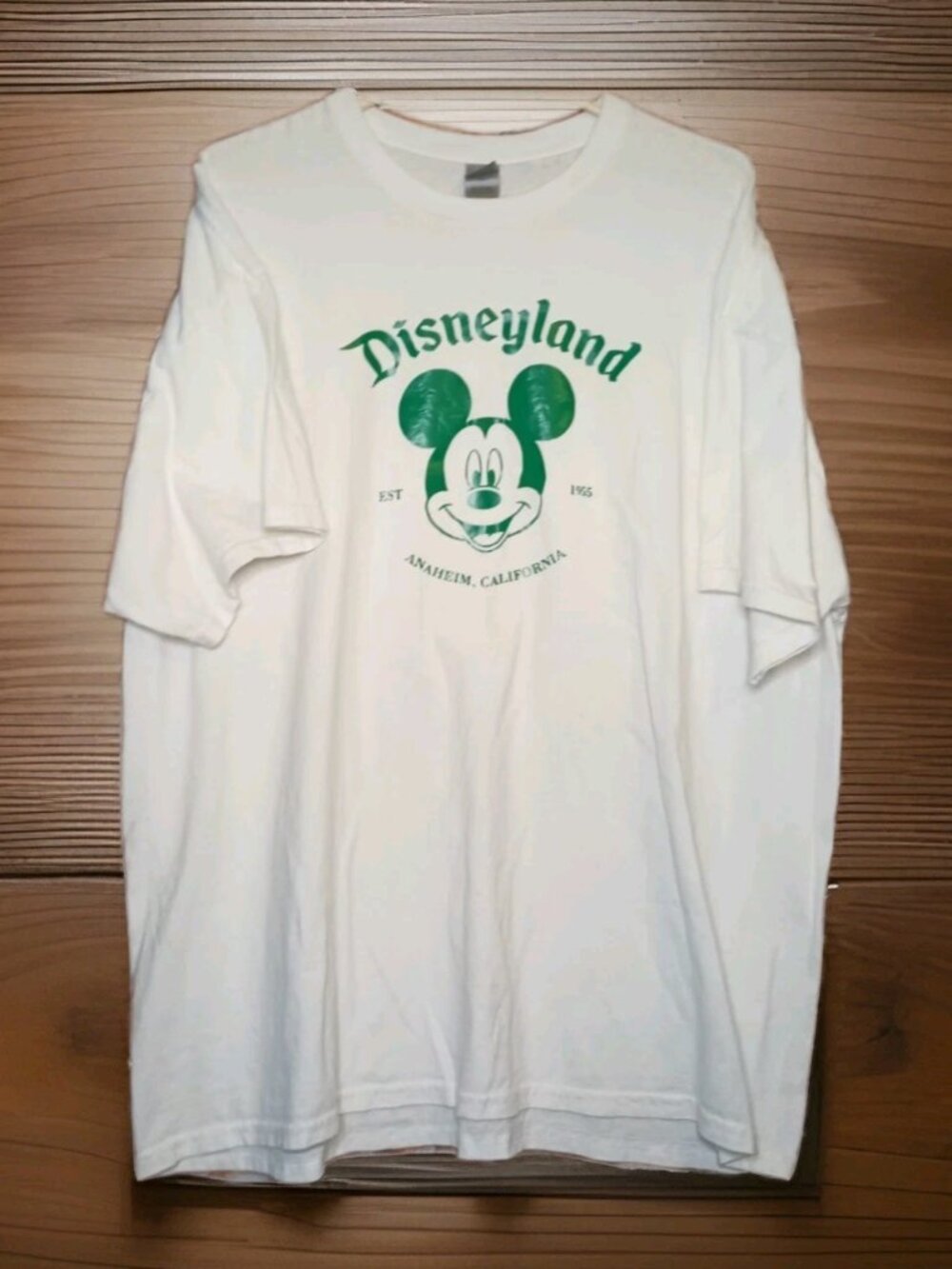 2XL - Disneyland - Vintage Cotton  Anaheim California T-Shirt - Established 1955